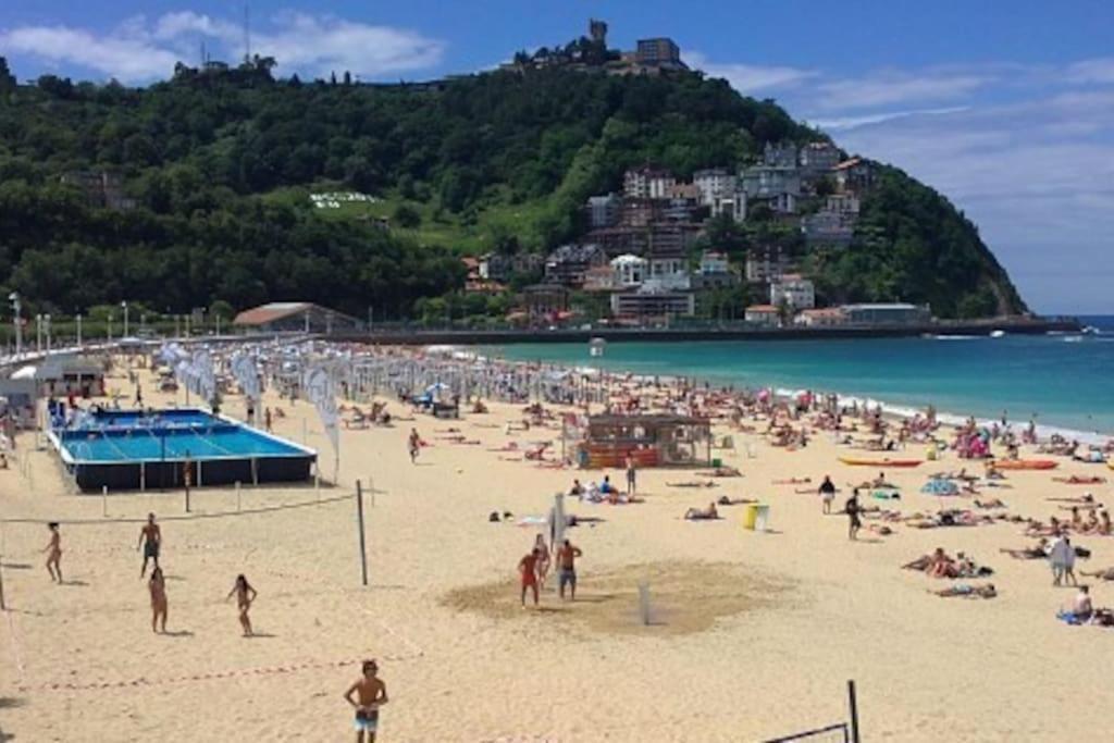 Apartamento A 5Min De La Playa De Ondarreta سان سيباستيان المظهر الخارجي الصورة