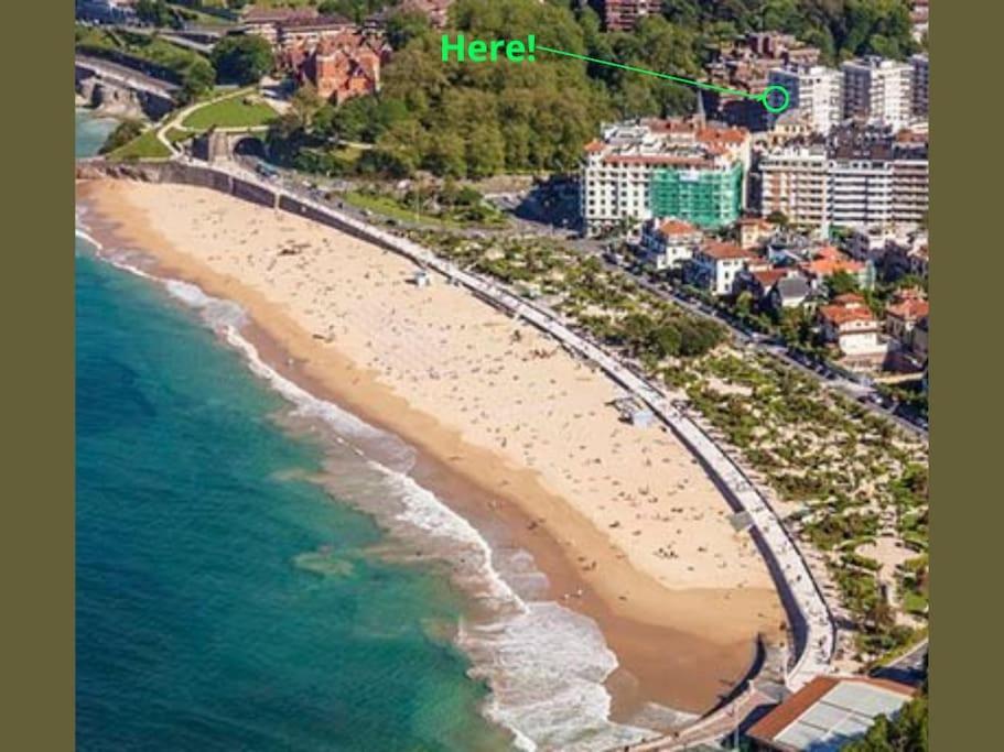Apartamento A 5Min De La Playa De Ondarreta سان سيباستيان المظهر الخارجي الصورة